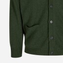 Alan Paine Cardigan Lambswool - Rosemary Grønn S