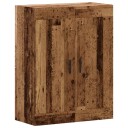  Veggmontert skap gammelt tre 69,5x34x90 cm konstruert tre 8721158445513