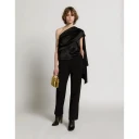 Alberta Ferretti Dame Bukser Svart L,