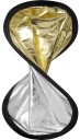 Walimex Tosidig Reflektor 30 cm Gull/Sølv