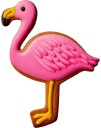 Wilton Kake- og Kjeksutstikker - Flamingo 8,5x7 cm