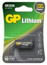 GP CR123A Lithium Engangsbatteri 3V 1400 mAh - 1 Stk