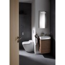 Geberit AquaClean Tuma Comfort dusjtoalett, hvit glass/hvit