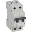 Legrand 6 stk RX³ MCB automatsikring B50 2P 2M 6kA