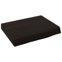 Benkeplate til bad mørkebrun 40x30x 2-6  cm behandlet heltre