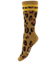 Mini Rodini Basic Leopard 2 Pack Socks Black 32/35