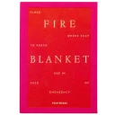Printworks Fire Blanket Cerise