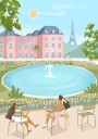 Parisian Serenity Plakat Plakat / 100x150cm
