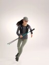 Arc'teryx Women's Taema Crew LS L, Black Heather