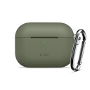 Tech Protect Silicone Hook Case for AirPods Pro Olive