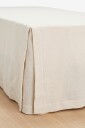 Ellos Home   Sengekappe Candela i musselin 52 cm   Beige