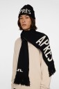 J.lindeberg Jasper Graphic Scarf Black