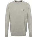U.S. Polo Assn. Mads Reg Cot Uspa M Knit - Grey - L