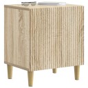  Nattbordskap 2 pcs Sonoma eik 43 x 34,5 x 50 cm Konstruert tre