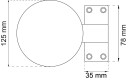 Habo 5868 Trykkplate