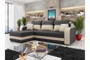 Hewlet Sofa med Divan 3 seter   Beige/Mørk grå