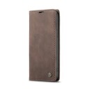iPhone 12/12 Pro Caseme 013 Series Lommebok-deksel Kaffe