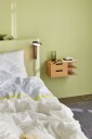 Hübsch Open Wall Shelf/Bedside Table Natural 881906