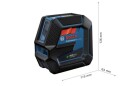 Bosch Kombilaser Gcl 2-50 G Professional Med 4 X Batterier (Aa), Stativ