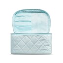 Gillian Jones Beauty Box in quilted nylon Blue