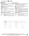 Butterick 6567 - Kjole A5 (6-8-10-12-14)