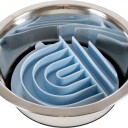 Ozami Slow Feeder Bowl Blue Arch