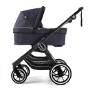 Emmaljunga NXT90 Black Lounge Navy Eco Komplett m/bag Og Sittedel