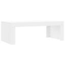  Salongbord hvit 102x50x36 cm konstruert tre 8720845920326