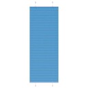  Plisségardin Blå 70x200 cm Stoff Bredde 69,4 Polyester