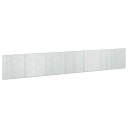 vidaXL Gabion med 5 mm tråd og 5x2,5 cm nett 650x10x100 cm