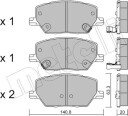 METELLI 22 1001 0 Bremseklosser