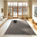 Ryetepper   Farley Natural Cotton Shaggy taupe Størrelse: 80 x 150 cm