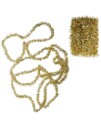 Tynn Gullfarget Glittergirlander 5 meter Juletrepynt 96419