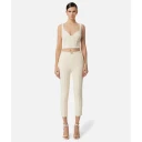 Elisabetta Franchi Dame Topper Beige L,