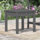  Hagebenk grå 50x44x45 cm heltre furu 823992