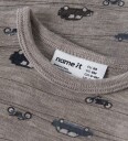Name It NBMWang Wool Rib Ls Body Aop Noos   Grey   56