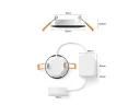 Hue Waca Slim Downlight S 90Mm Black Multipack