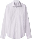 Calvin Klein Slim Esntl Poplin Str Stp   White   38