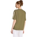 adidas 3 Stripes SJ BF T skjorte Dame Grønn M