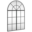  Veggspeil svart 60x90 cm buet jern
