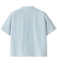 Lil"Atelier Nmmhoman Mak Ss Loose Shirt Lil Blue 92