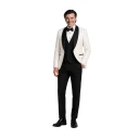 Franzese Collection Herre Dress Hvit L,
