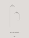 Stelton Vinkel solcellelampe med stativ svart