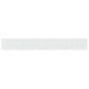  Gardiner med gardiner Blomster Hvit 1200 x 100 cm Polyester