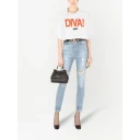 Dolce & Gabbana Dame Jeans Blå S,