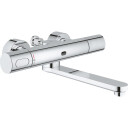 GROHE EUROSMART CE berøringsfri blandebatteri 219 mm tut/230V 2t/veggkran/