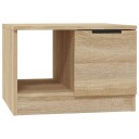 vidaXL Salongbord sonoma eik 50x50x36 cm konstruert tre