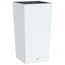 vidaXL Plantekasse med avtakbar potte antrasitt 21 / 49 L PP rotting