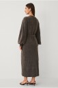 Ellos Collection   Strikketkjole med lange ermer   Brun