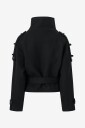 Gina Tricot   Jakke Wool Blend Short Jacket   Svart